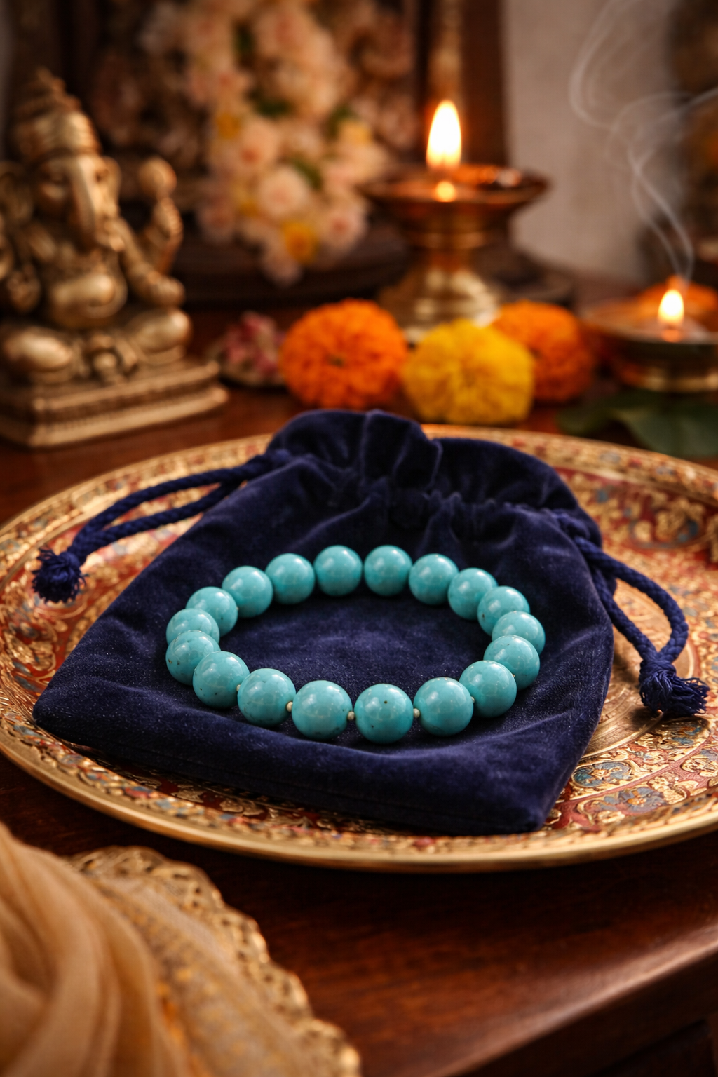Turquoise Bracelet - Good Fortune & Prosperity 💙🫧