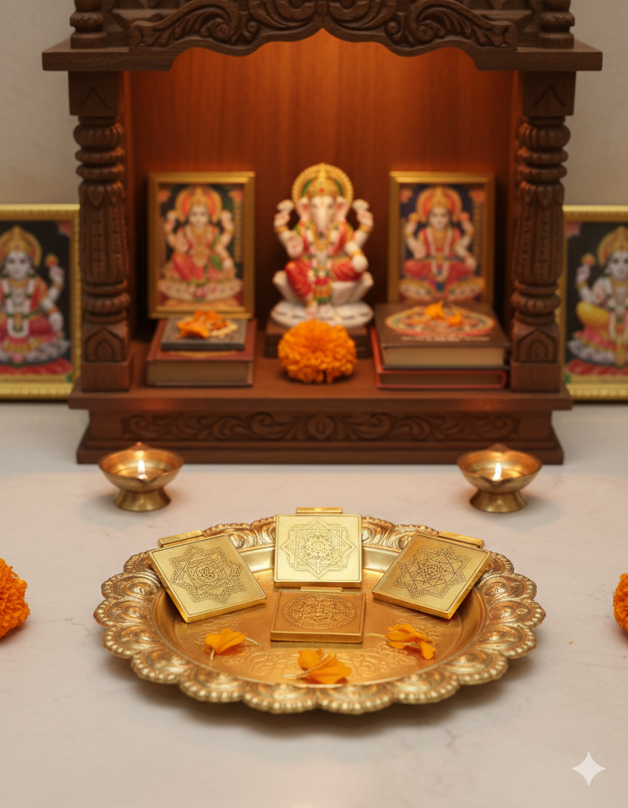 Yantra Combo - Handcrafted & Gov. Certified