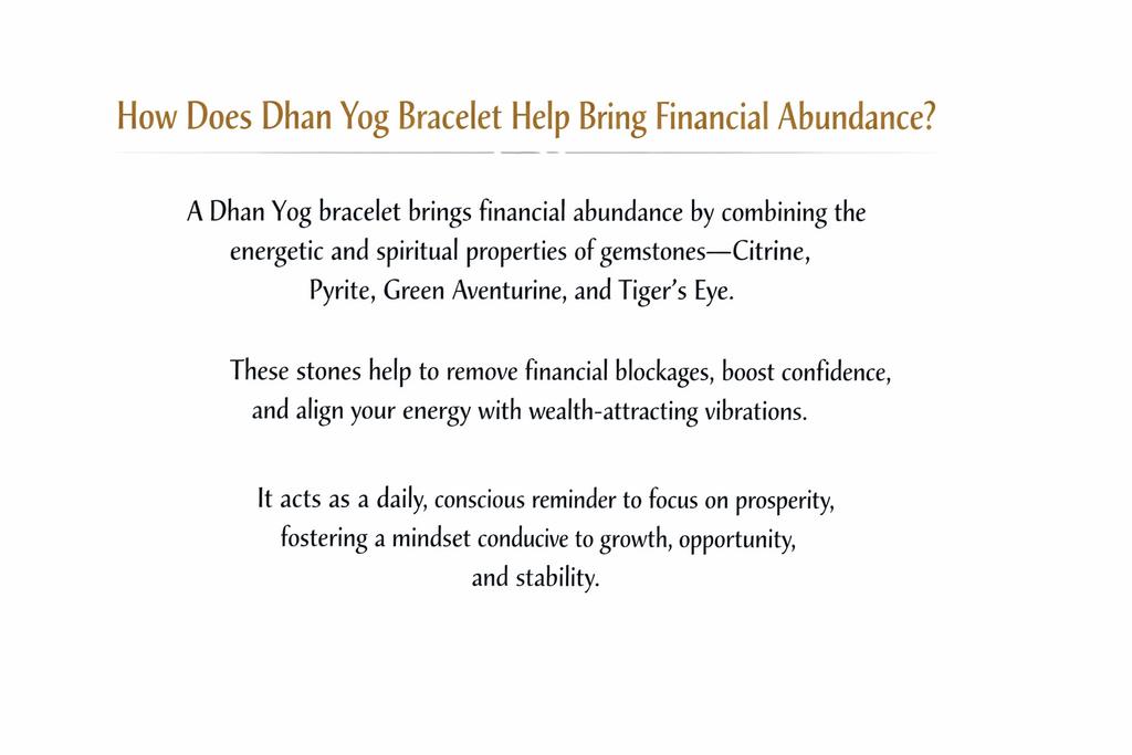 Money Magnet Bracelet- Dhan Yog For Prosperity